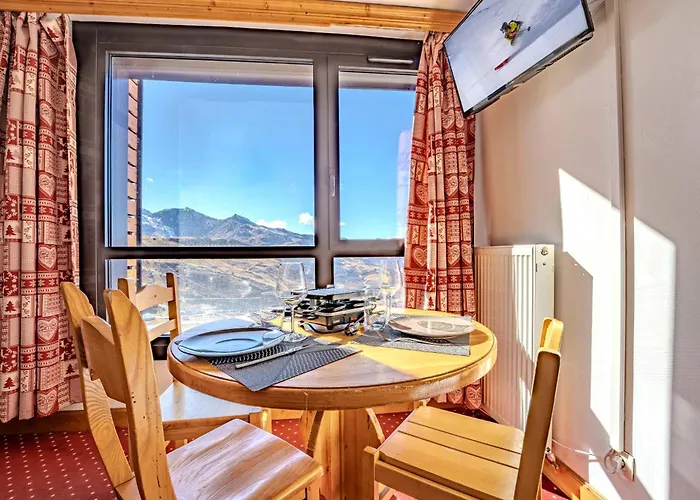 1br Ski-in And Ski-out Mountain View Daire Val Thorens