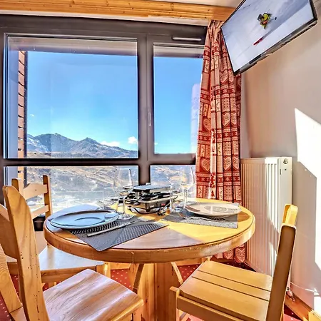 1br Ski-in And Ski-out Mountain View Lejlighed Val Thorens